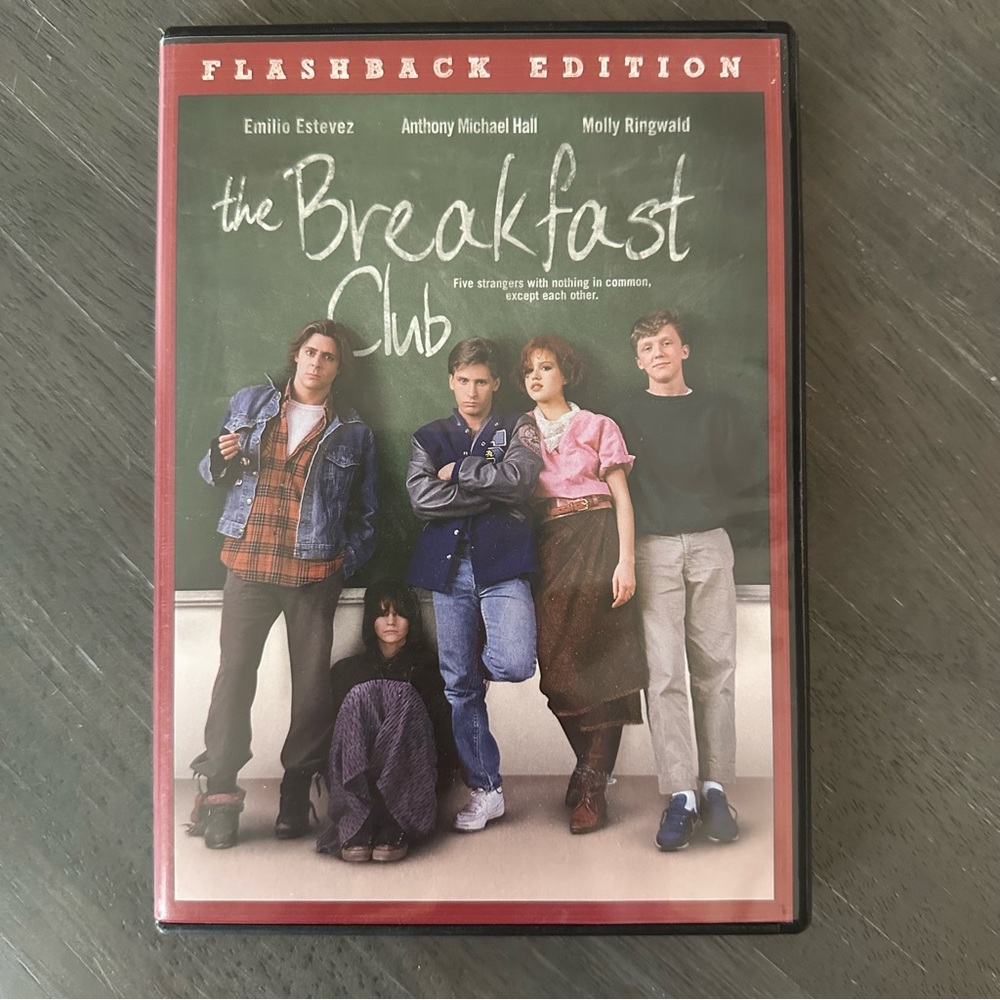 THE BREAKFAST CLUB DVD
